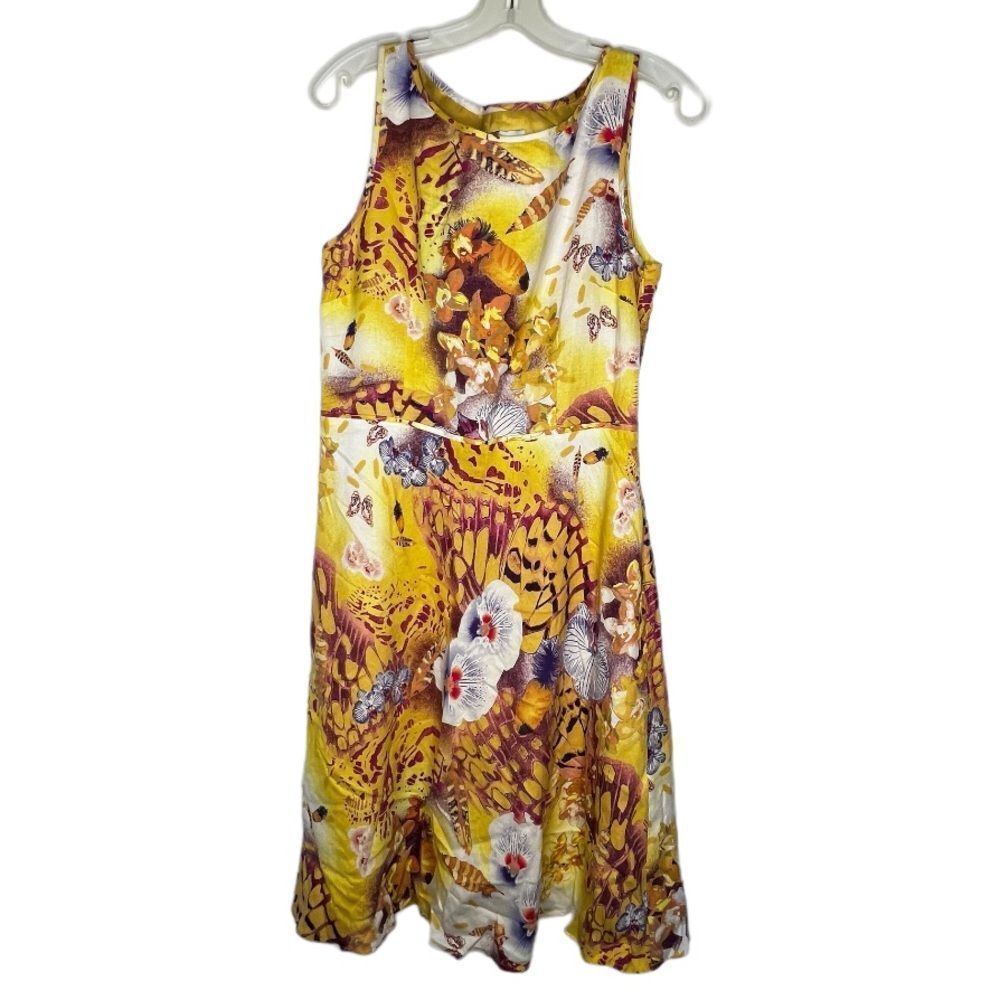 Vintage Adrianna Papell Floral Dress